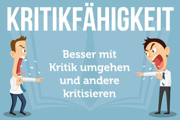 Kritikfähigkeit entwickeln für konstruktive Gespräche